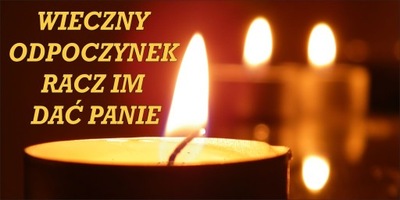 BANER na Święt Zmarłych pokuta religijne banery