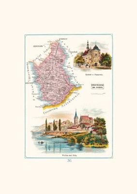 Bazewicz MAPA Pińczów, powiat pińczowski