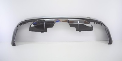 Mercedes gl w166 диффузор спойлер бампера хром фото №1