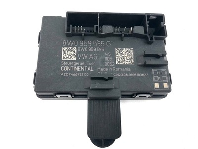 CONTROL UNIT DOOR MODULE 8W0959595G AUDI A4 S4 B9 8W - milautoparts-fr.ukrlive.com