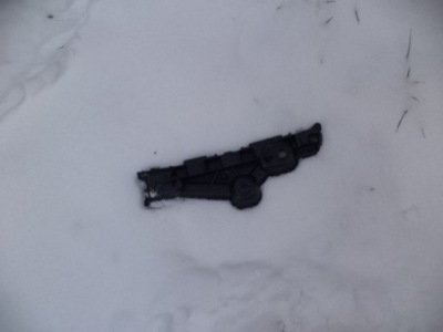 Logan sandero 12+ напрямна кронштейн бампера напрямна фото №1