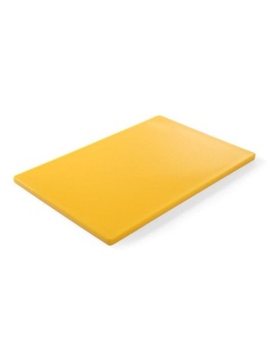 Deska do krojenia HACCP - 600 x 400 żółta