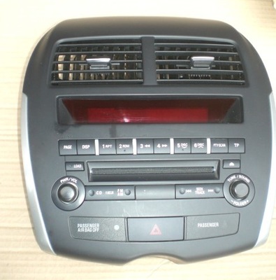 Панель радио дисплей mitsubishi asx 2012 фото №1