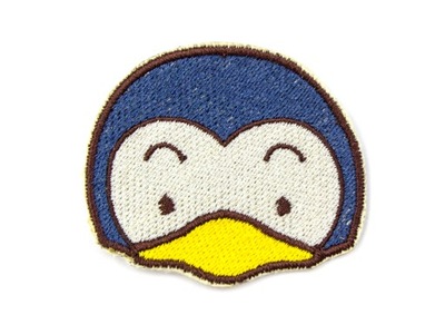 Naszywka naprasowanka termo haft pingwin pingwinek