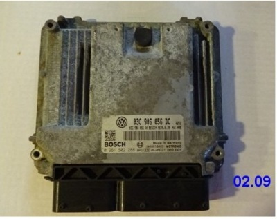 Бортовой компьютер блок управления двигателя passat b6 03c906056dc фото №1