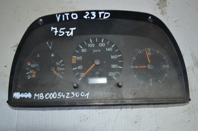Лічильник прилади mercedes-benz vito 2.3 td фото №1