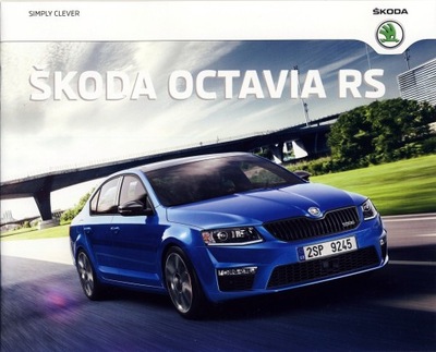 Skoda Octavia RS prospekt 06 / 2014 