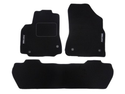 PEUGEOT CARGO I 96-07 II 08- MATS VELOUR - milautoparts-fr.ukrlive.com