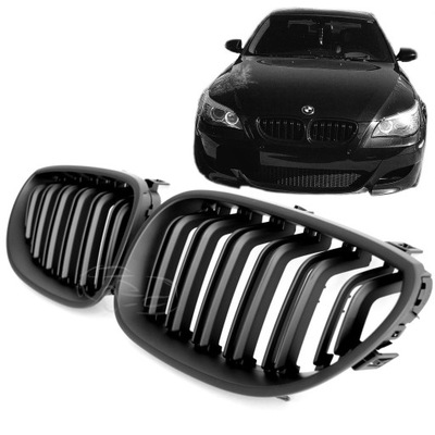 CALANDRE DU RADIATEUR ( NERKI) BMW E60 E61 03-10 LOOK M5 BLACK MAT - milautoparts-fr.ukrlive.com