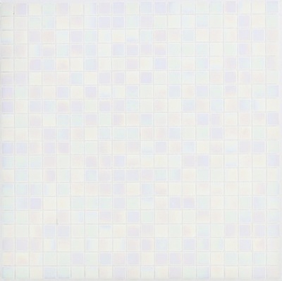 Mozaika SM 89146 szklana biała perłowa