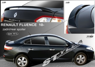 SPOILER SPOILER FOR RENAULT FLUENCE SEDAN 02/2010-- - milautoparts-fr.ukrlive.com