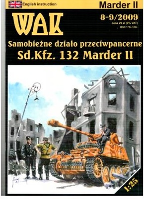 WAK 8-9/2009 Działo ppanc Sd.Kfz. 132 Marder II