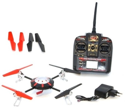 QUADROCOPTER HIMOTO DRON UFO KAMERA + Karta 2GB