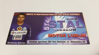 bilet STAL Rzeszów - MOTOR Lublin