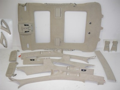 Audi a8 4h long стеля стійки блок двигуна alcantara фото №1