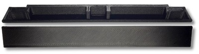 Zaślepki do profilu aluminiowego 160mm czarne (kpl 2szt)