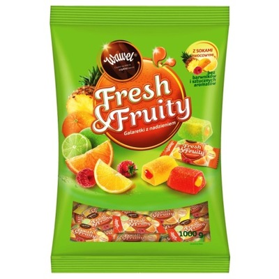 CUKIERKI GALARETKI W CUKRZE WAWEL - 1kg.