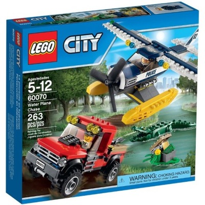 LEGO City 60070 Klocki Pościg hydroplanem L