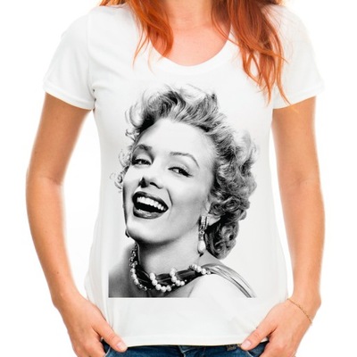 Koszulka z Marilyn Monroe bluzka t-shirt Merlin XL