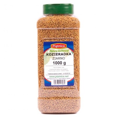 Kozieradka Ziarno 1kg Słoik PIĄTNICA