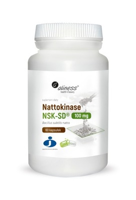 Nattokinase NSK-SD 60 kapsułek ALINESS