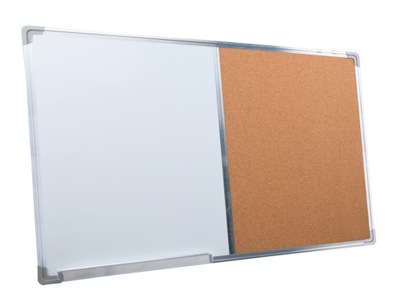 Tablica 60x45 KORKOWA magnetyczno-suchościeralna