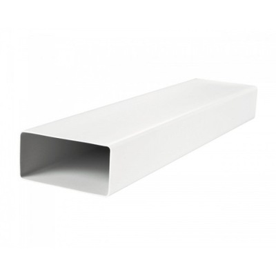 KANAŁ WENTYLACYJNY PROSTOKĄTNY PCV 220x90 MM/ 1,5m