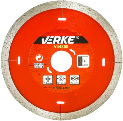 DIAMANTOVÝ KOTÚČ NA DLAŽDICE, OBKLADAČKY 125x1,2 VERKE