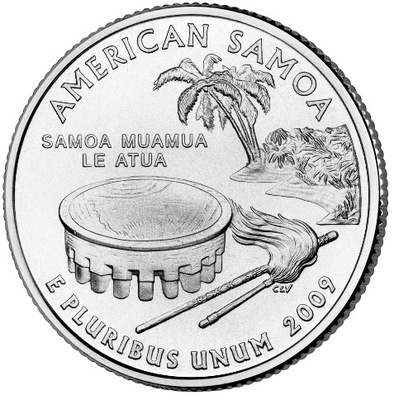 25 cent (2009) Stany USA - American Samoa Mennica Denver