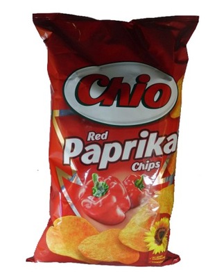 Chio Chips Red Paprika z Niemiec chipsy paprykowe