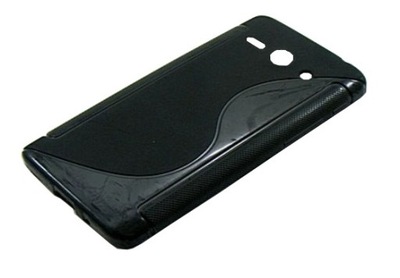 Etui GUMA S-CASE do Huawei Y530 Ascend czarny Pokrowiec Obudowa Futerał