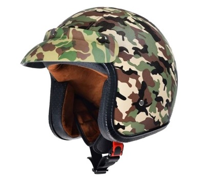 OTWARTY KASK MOTOCYKLOWY TYPU JET ORZESZEK MORO L