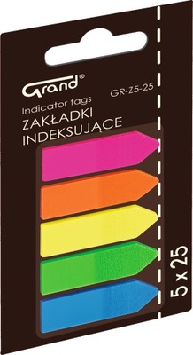 Zakładki indeksujące strzałki GR-Z5-25 GRAND Grand 292576