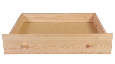 SZUFLADA pod łóżko drewniana 98x55 MEBLE KLUPŚ