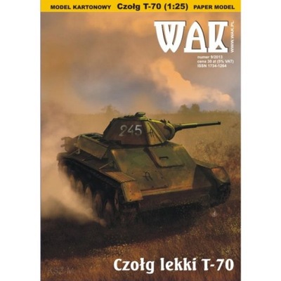 WAK 9/13 - Czołg lekki T-70 1:25