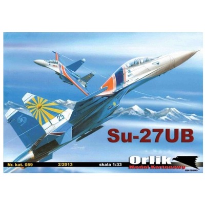 Orlik 089 Samolot szkolno-bojowy Su-27 UB 1:33