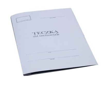 Teczka do akt osobowych ABCDE tekturowa 170gr Barbara
