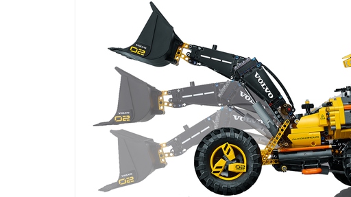 LEGO TECHNIC BRICKS 42081 КОЛЕСНЫЙ ПОГРУЗЧИК VOLO