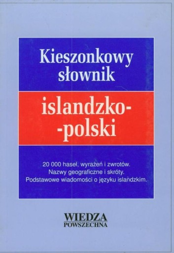 Карманный исландско-польский словарь
