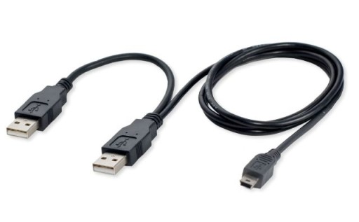 Y OTG ХОСТ-КАБЕЛЬ Блок питания Mini USB 2.0 ДИСК