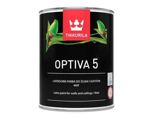 TIKKURILA OPTIVA MATT 5 латексная краска 0,45 база С