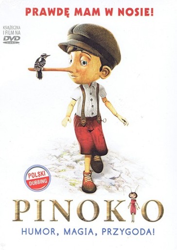 DVD «Пиноккио Анна Джастис» в экопакете в фольге