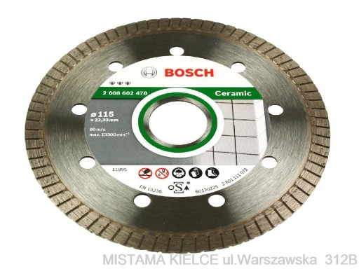 BOSCH DIAMOND DISC 115 мм твердый керамогранит, керамика