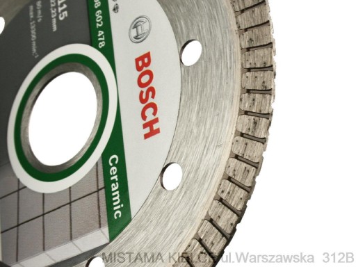 BOSCH DIAMOND DISC 115 мм твердый керамогранит, керамика