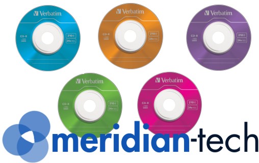 Verbatim CD-R Mini 210 МБ, 8 см, торт, 50 разноцветных