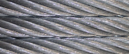 стальной канат с крюком HS - 10мм х 50м 7,1т 6х36