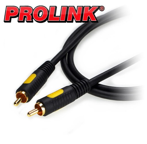 KABEL 1RCA - 1 x RCA COAXIAL CINCH GOLD PROLINK CLASSIC CL301 10m