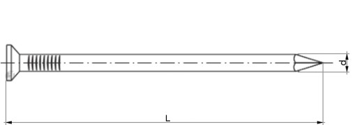 Гвозди строительные 4,0x100мм #ЧЕРНЫЕ# - 5КГ