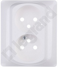 РОЗЕТКА ARCTIC PLATE 2X2P+Z LEGRAND 771035