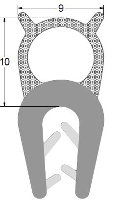Уплотнение для промышленной кромки TS10